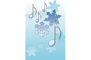 Music Treasures Co. Snowflakes & Notes Recital Program Blanks