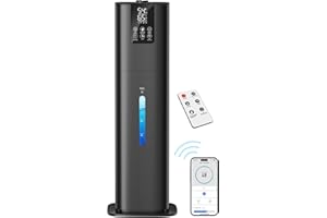 Smart Humidifiers Large Room Bedroom Home, 2.11Gal(8L) Quiet Top Fill Cool Mist Humidifier, Smart App & Remote Control, 3 Spe