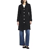 kate spade new york womens Relaxed Wool Blend Topper Coat