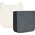 Lckaey Purse Insert Organizer for Evelyne GM 33 Bags Insert- Handbag insert-1003Grey-L