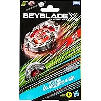 Beyblade X, Pião, Arrow Wizard 4-80B - Conjunto de Brinquedo Tipo