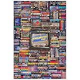 Blockbuster Era 1000-Piece Jigsaw Puzzle, Brain
