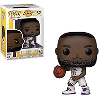 Funko POP NBA: Lakers - Lebron James (White Uniform) 3.75 inches