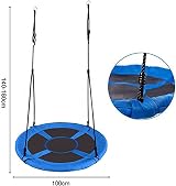 Dripex Nest Swing Children's Tree Swing Seat 100cm Oxford Blue 150 kg view 5