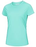 MAGCOMSEN Women Athletic Tee Shirts Short Sleeve