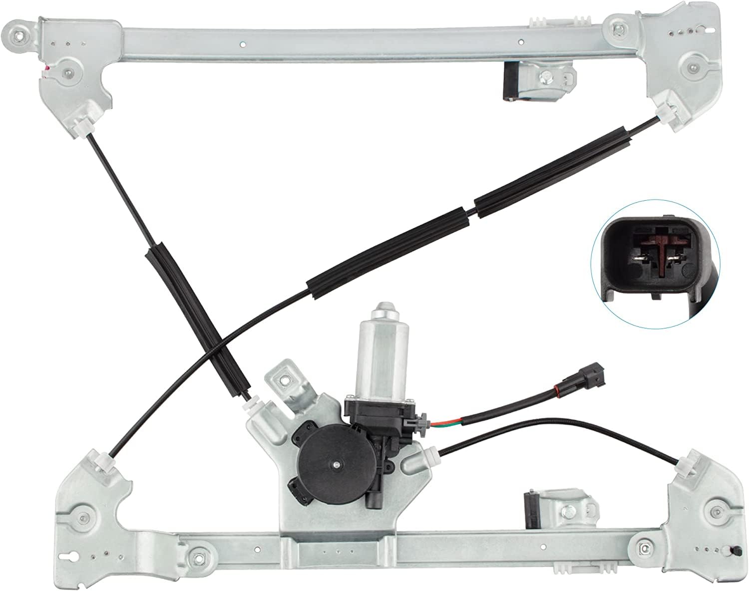 Photo 1 of YMAUGP 741-429 Power Window Lift Regulator & Motor Front Right Passengers Side for Ford F-150 2004 2005 2006 2007 2008 for Lincoln Mark LT 5.4L V8 2006 2007 2008 4L3Z1523200BA