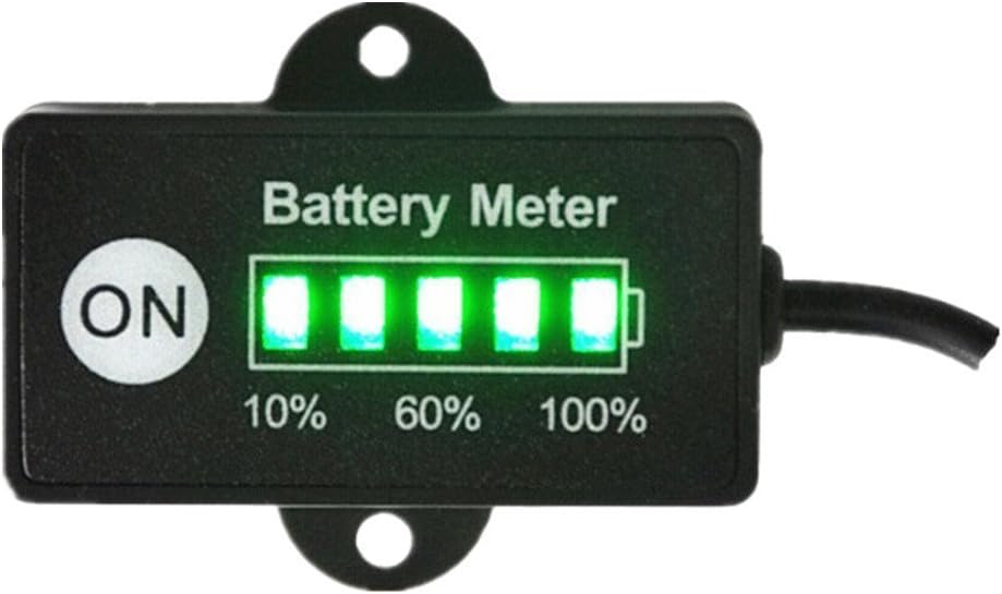 12V Battery Meter Battery Fuel Gauge LeadAcid Battery Indicator for