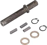 Akozon 14mm Alloy Steel Output Shaft 102mm for NMRV030 RV030 Nema23 Motor view 1