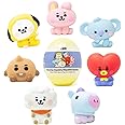 Hamee LINE Friends BT21 (Baby) [Surprise Capsule Series] Cute Water Filled Squishy Toy [Birthday Gift Bags, Party Favors, Gift Basket Filler, Stress Relief Toys] - 2 Pc. (Mystery - Blind Capsule)