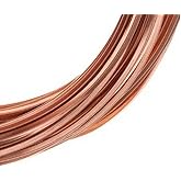 Square Copper Wire/Dead Soft (20 Ga - 50 Ft Coil)