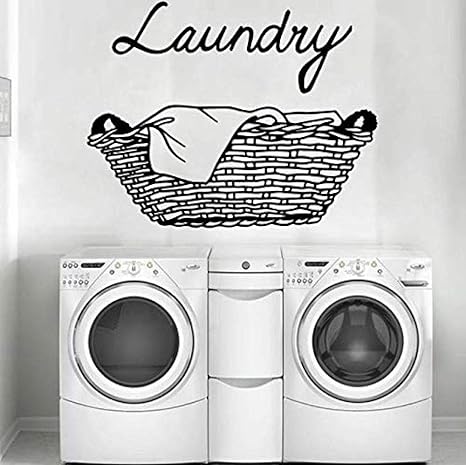 Wäschewand Aufkleber Kinderzimmer selbstklebende Kunst Tapete