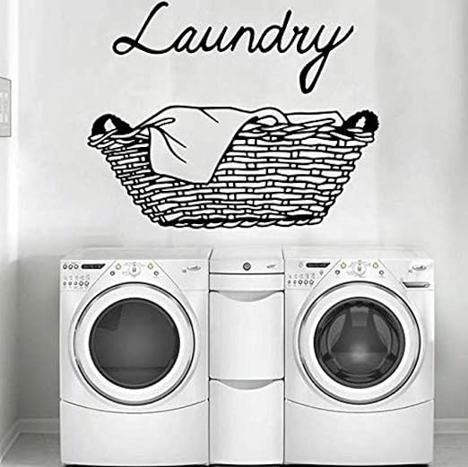 Wäschewand Aufkleber Kinderzimmer selbstklebende Kunst Tapete