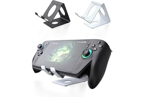 Desktop Stand Base for ROG Xbox Ally/ROG Xbox Ally X/Switch 2/for Steam Deck/Legion Go, Metal Tablet Bracket Non-Slip Holder 