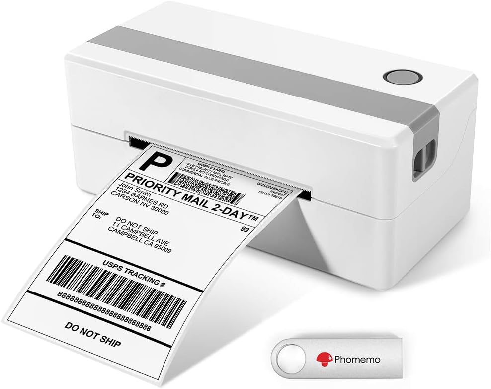 Phomemo Thermal Label Printer Upgraded PM246 Shipping