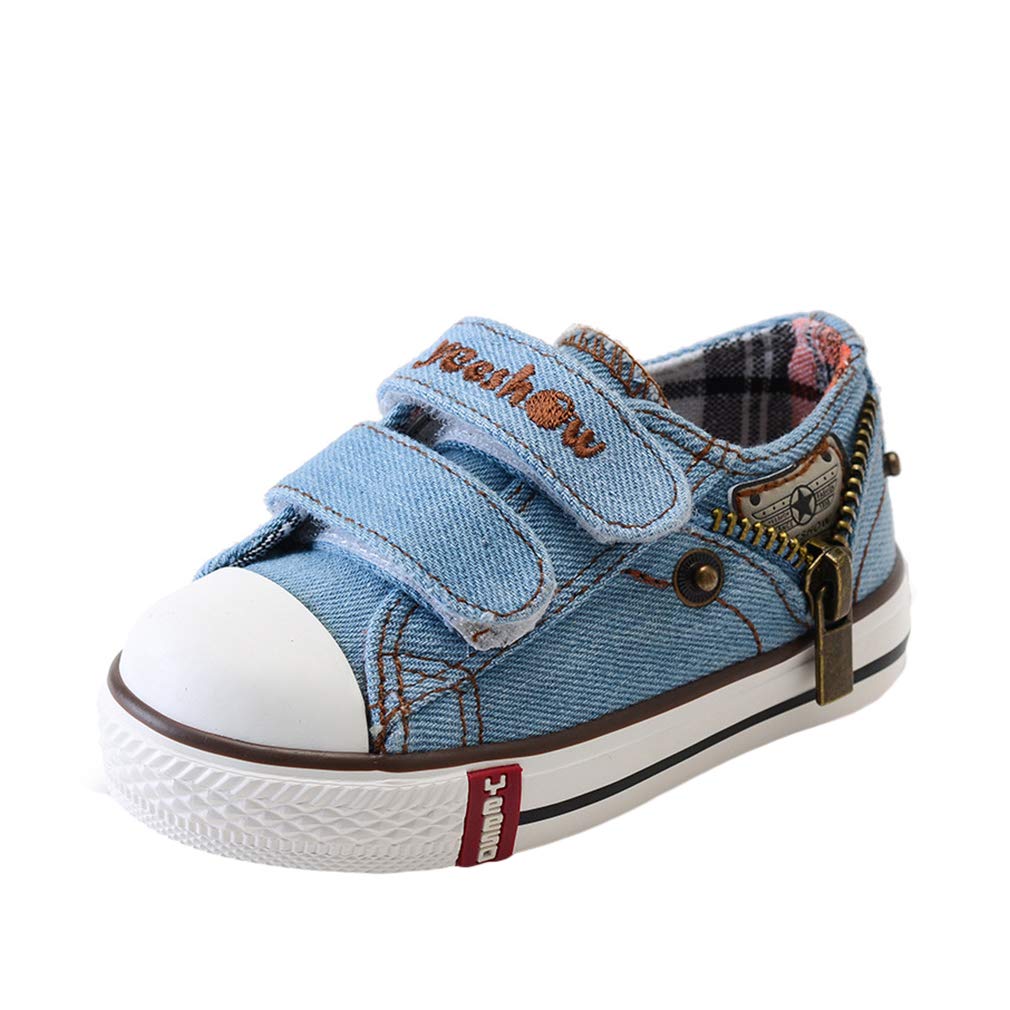 Duovodu Kinderturnschuhe - High-Top Segeltuchschuhe Mit Klettverschluss