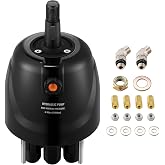 VEVOR Outboard Hydraulic Steering Pump, 300 HP Hydraulic Pump Helm, HH5271-3 Front Mount, for Cruisers Runabouts Boats