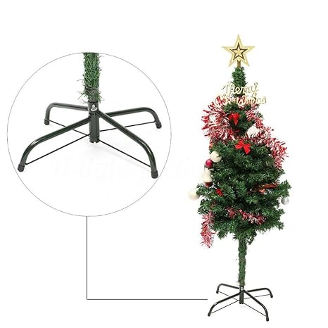 Supporto Per Albero Di Natale Base In Metallo Verde In