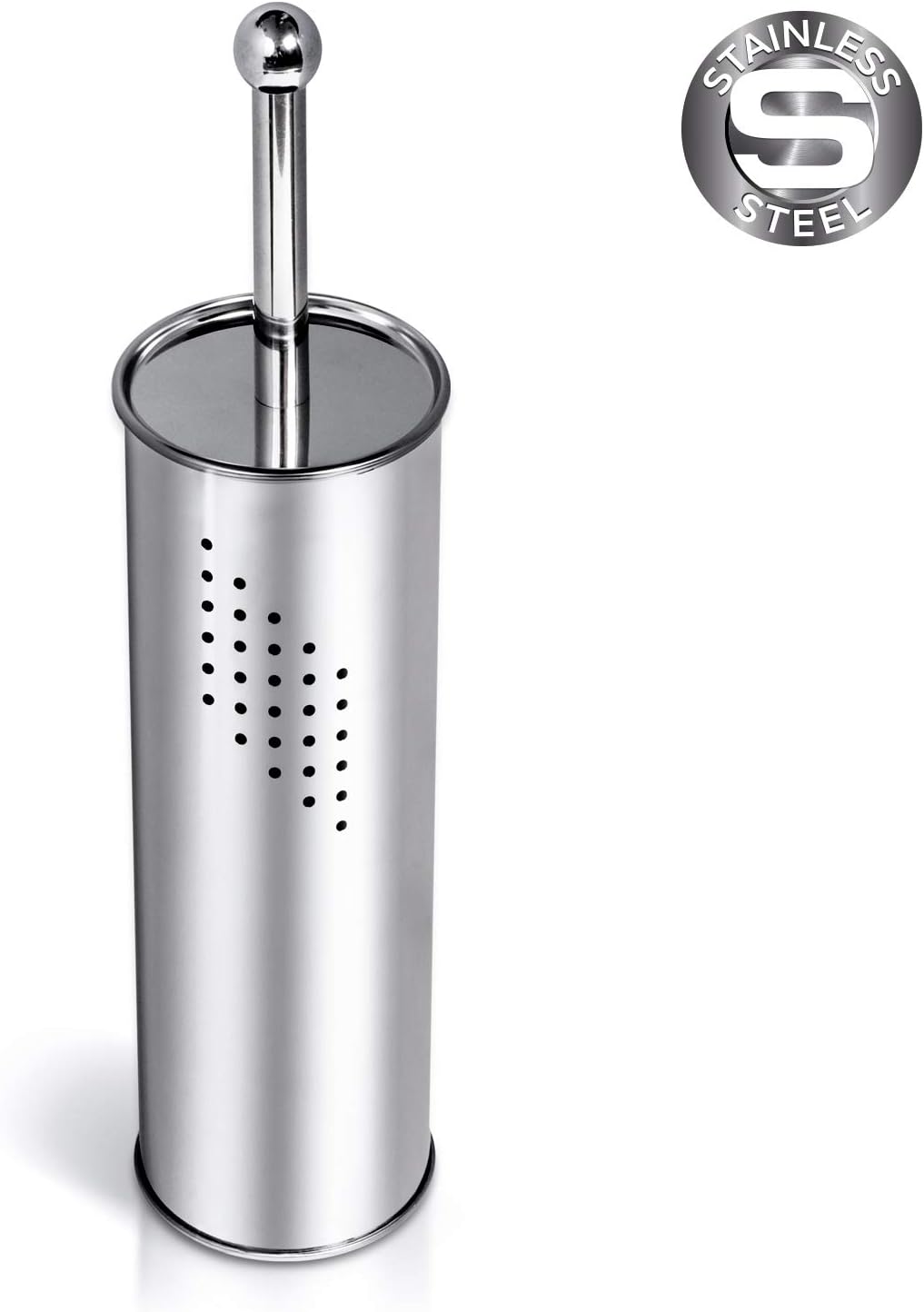 Tatkraft Kaiser Escobilla WC | Escobillero Baño de Pie Acero ...