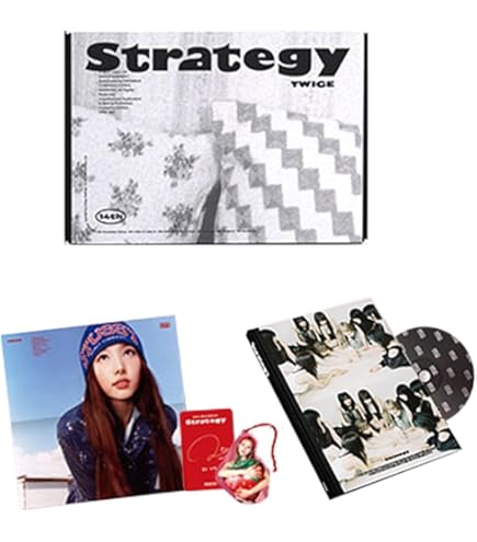Amazon.com: TWICE STRATEGY 14th Mini Album (Standard Step 3 Ver