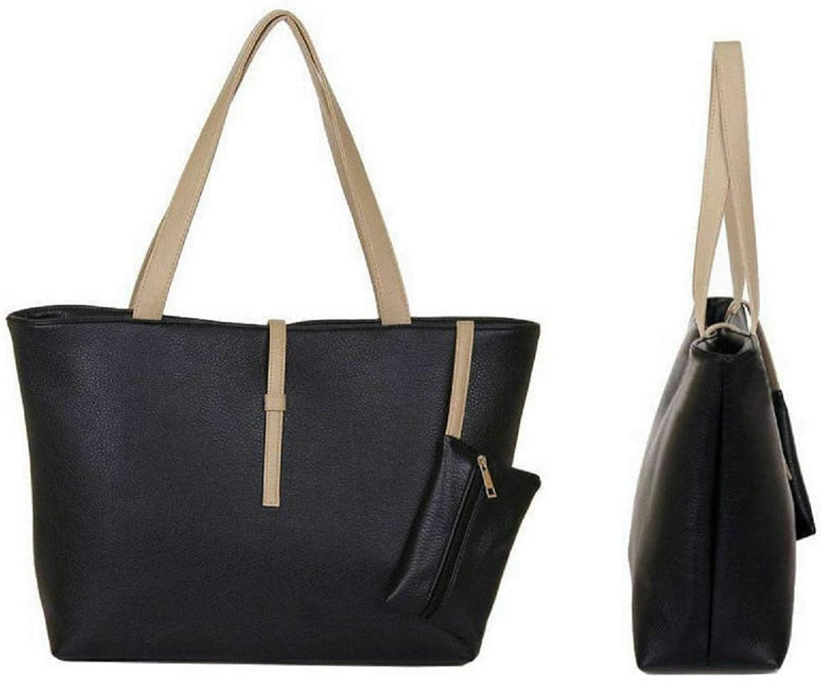 new womens faux leather fashion messenger handbag lady shoulder bag totes purse