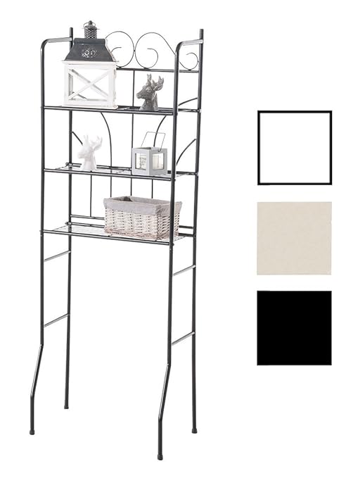 title=CLP Scaffale shabby in ferro PINAR, per sopra il wc o la lavatrice, ca. 60 x 35