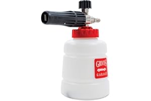 GRIOT'S GARAGE Griot’s Garage The BOSS Foam Cannon, Pressure Washer Foam Gun, Adjustable Nozzle, Stainless Steel Internals, Auto-Mix Dilution with Griot’s Soaps, BF302