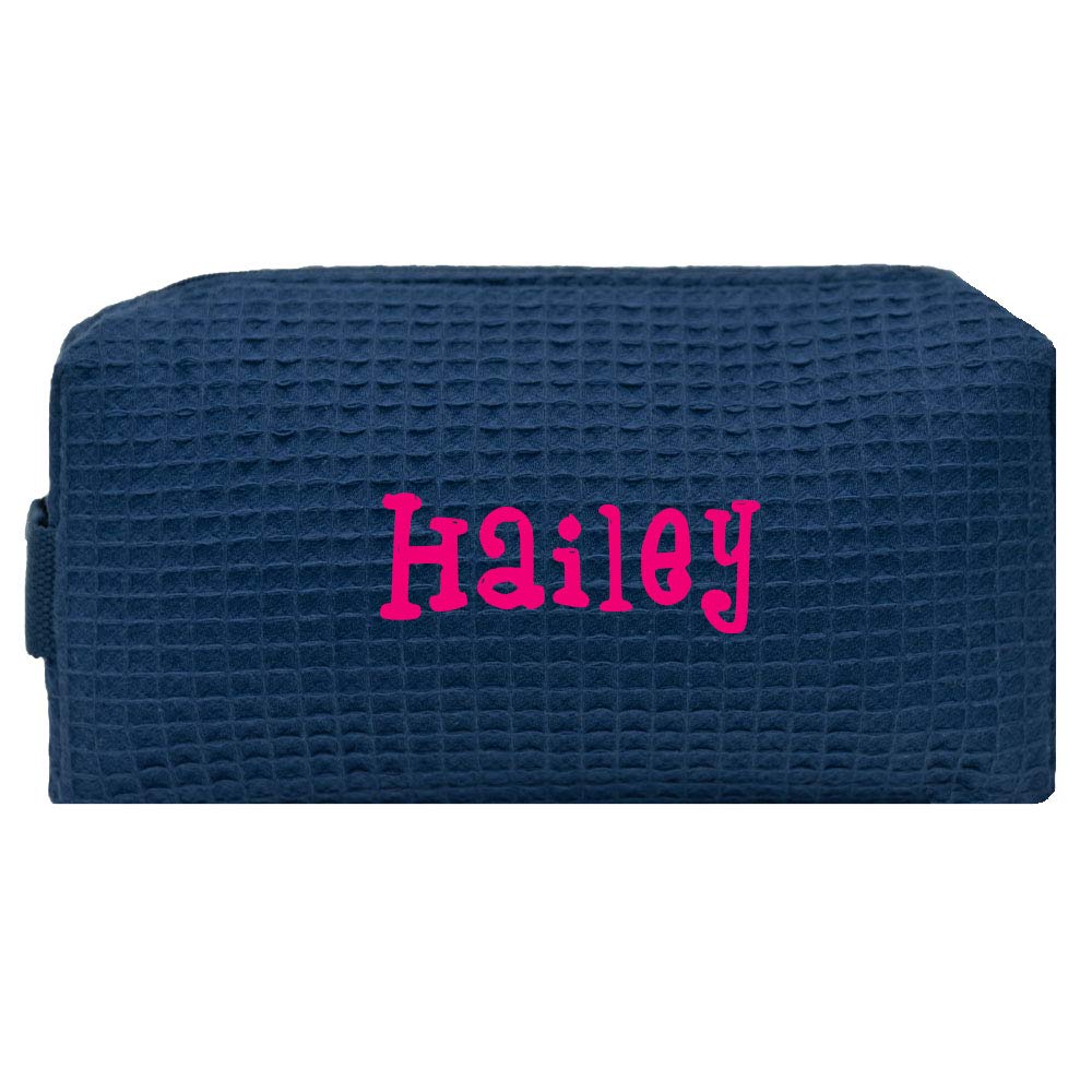 Best Personalized Waffle Makeup Bag