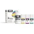 Liquitex Professional Matte Pouring Medium Set, Includes 3 x 2-oz Soft Body Acrylic Paint Bottles