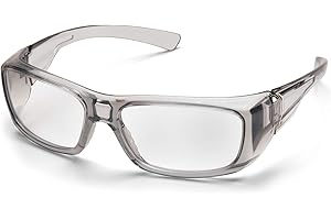 Pyramex Safety SG7910D20 Emerge Safety Glasses with Reader Lenses Option,Gray Frame
