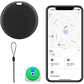 [Apple MFi Certified] LBPRT Air Tracker Tag 1 Pack, Smart Key Finder Work with Apple Find My (iOS Only, Android not Supported), Bluetooth Item Locator for Luggage Suitcase, Wallet. Replaceable Battery