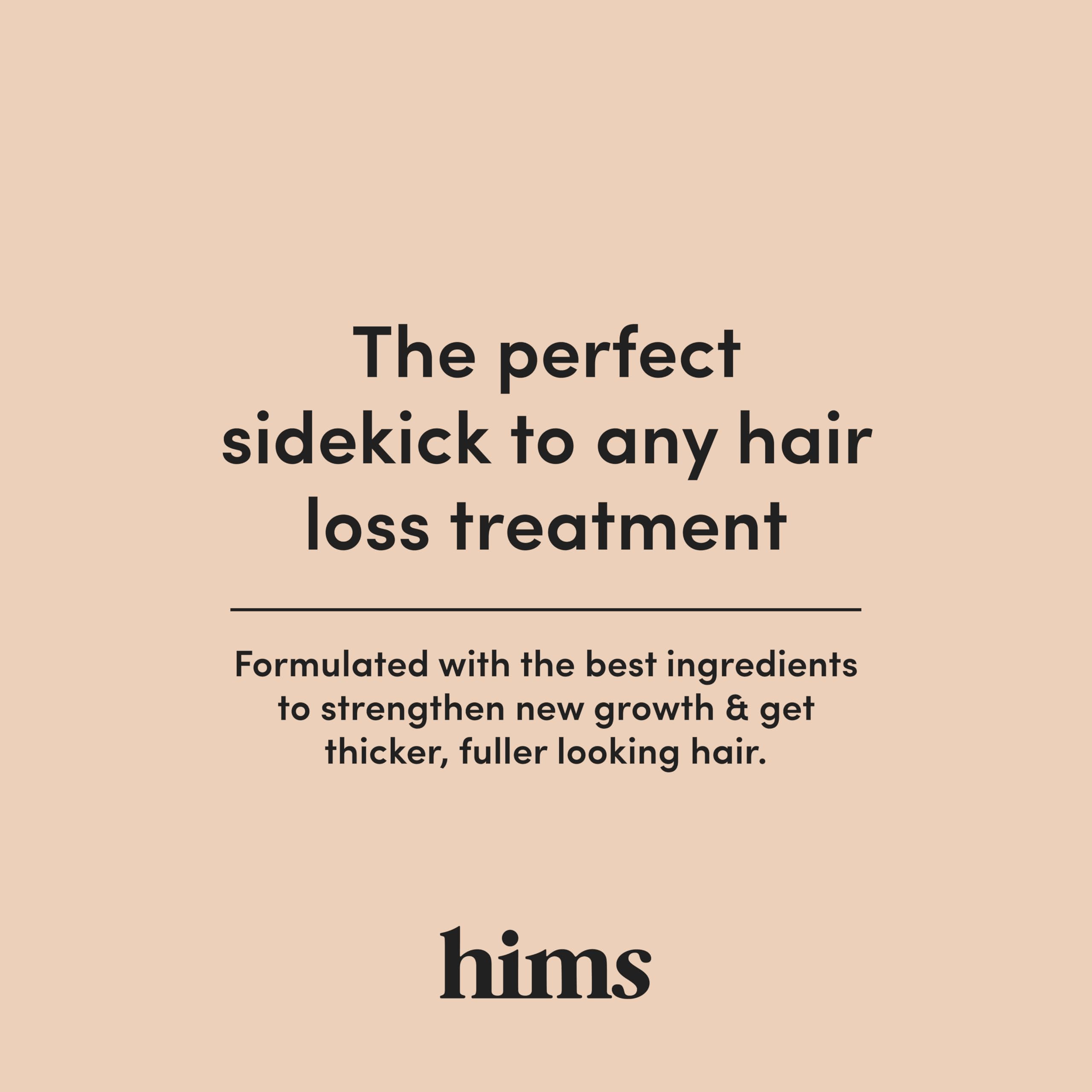 hims Thick Fix Shampoo - Saw Palmetto for Healthy Hair Growth & Thickening - Scalp Cleansing - Vegan, Sulfate-Free & Cruelty-Free - Eucalyptus Scent, 2 pack 6.4 fl oz