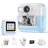 Kids Camera for Boys, 1080P Instant Print