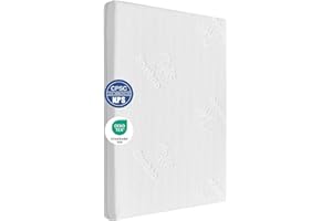 AOHWIDER 32x18 Bassinet Mattress for Ingenuity: 2" Thick Dual Sided Gel Memory Foam Bassinet Mattress for Ingenuity/Cuddor/RONBEI Baby Bassinet, and Portable Cribs.