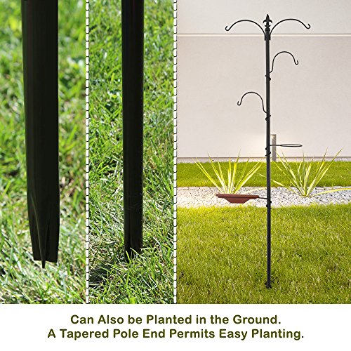 Gray Bunny Gb 6888 Premium Yard Tree Metal Stand Bird Feeding