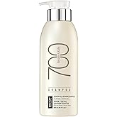 Biotop Professional 700 Keratin + Kale Hair Shampoo - Damaged Hair Repair Rich in Vitamins A, C + K - Fights Frizz & Reduces Breakage in Coarse, Thick Hair - 16.9 oz
