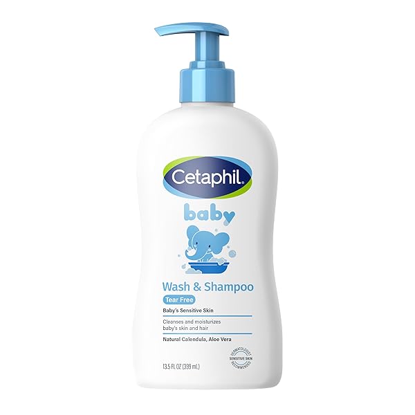 CETAPHIL BABY WASH & SHAMPOO ,TEAR FREE, PARABEN,...