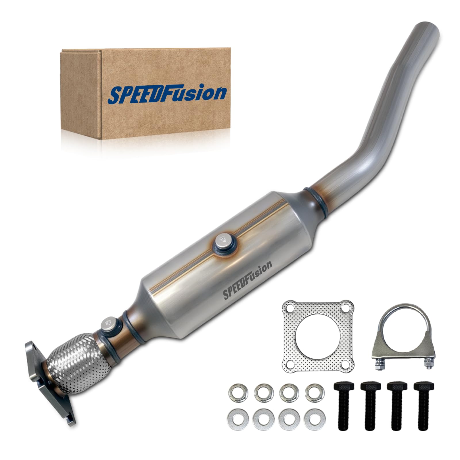 Photo 1 of ***MISSING PARTS***     SPEEDFusion Catalytic Converter Fit for 2011-2014 Chrysler 200 2.4L, 2007-2010 Sebring 2.4L, 2007-2017 Jeep Compass/Patriot 2.0L 2.4L, 2009-2018 Journey 2.4L Catalytic Convertor (EPA Compliant)