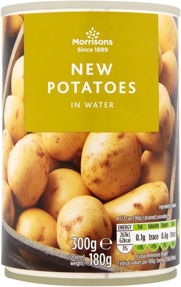 Morrisons New Potatoes, 300g Amazon.co.uk Grocery