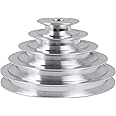 CNBTR 16mm Bore 54mm-150mm Outter Dia Aluminum 5 Slot A Type Pulley 5 Step Pulley Belt 12.7mm Belt Width