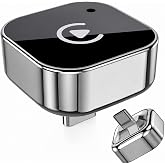 Hongqiao Wireless CarPlay Adapter, Mini USB-C Dongle with 5GHz WiFi, Converts Wired to Wireless CarPlay &amp; Android Auto, Plug &amp; Play, Auto Reconnect, No Lag, for 2016+ Cars, USB-A Adapter Included