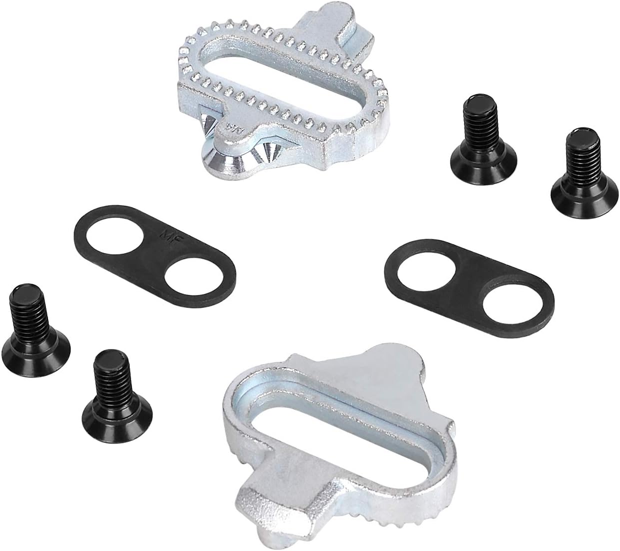 Inkesky SPD Bike Cleats - Compatible with Shimano SM-SH56 - Multiple Release - for Mountain Bike Cycling