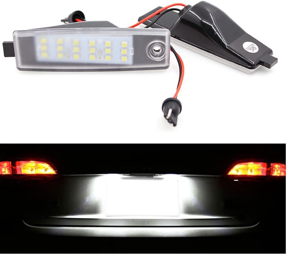 Wefi LED Number License Plate Light Harrier Hiace Highlander Land Cruiser Rave
