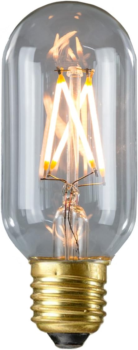 PureLume LED Edison T14 Cross Retro Lamp (4 W, E27, 220-240 V) Antique Lighting