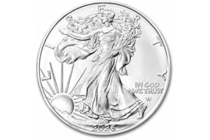 2026 - American Silver Eagle 1 oz Bullion Coin with Certificate of Authenticity $1 Seller Uncirculated