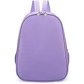 Yitengteng Ballerina Bag,Nylon Dance Backpack Bag for Girls,Simple and Large-capacity Children's Bag (purple)