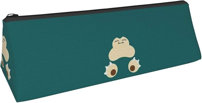 Amazon カビゴン ポケモン 筆箱 ペンケース 小物入れ ふでばこ 三角 大容量 人気 おしゃれ シンプル オフィス 男の子 女の子 高校生 中学生 小学生 アニメ グッズ 雑貨 ペンケース 文房具 オフィス用品