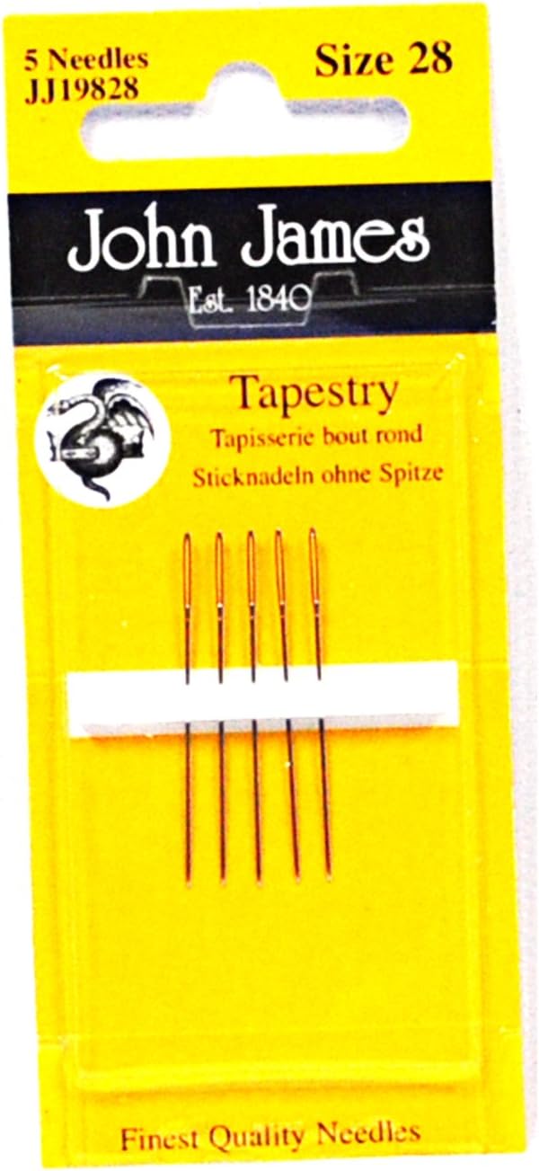 John James Tapestry Needles Size 28 Amazon.co.uk Kitchen & Home