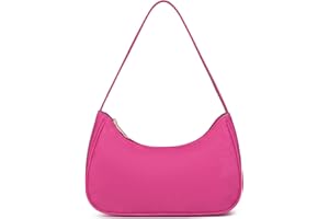 Afashor Shoulder Bags for Women Vegan Leather Hobo Sling Tote Handbag Retro Clutch Purse with Zipper Closure