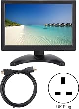 Sutinna 10.1 Inch HD LED LCD Monitor 1280x800 16:10 VGA HDMI BNC AV Speakers UK view 9