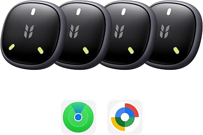 FineTrack Mini DUO 2 Finder iOS Find My et Android Find Hub 4 Piezas